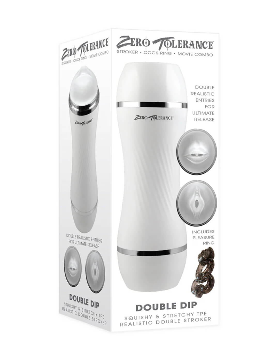 Zero Tolerance Double Dip Dual Entry Stroker