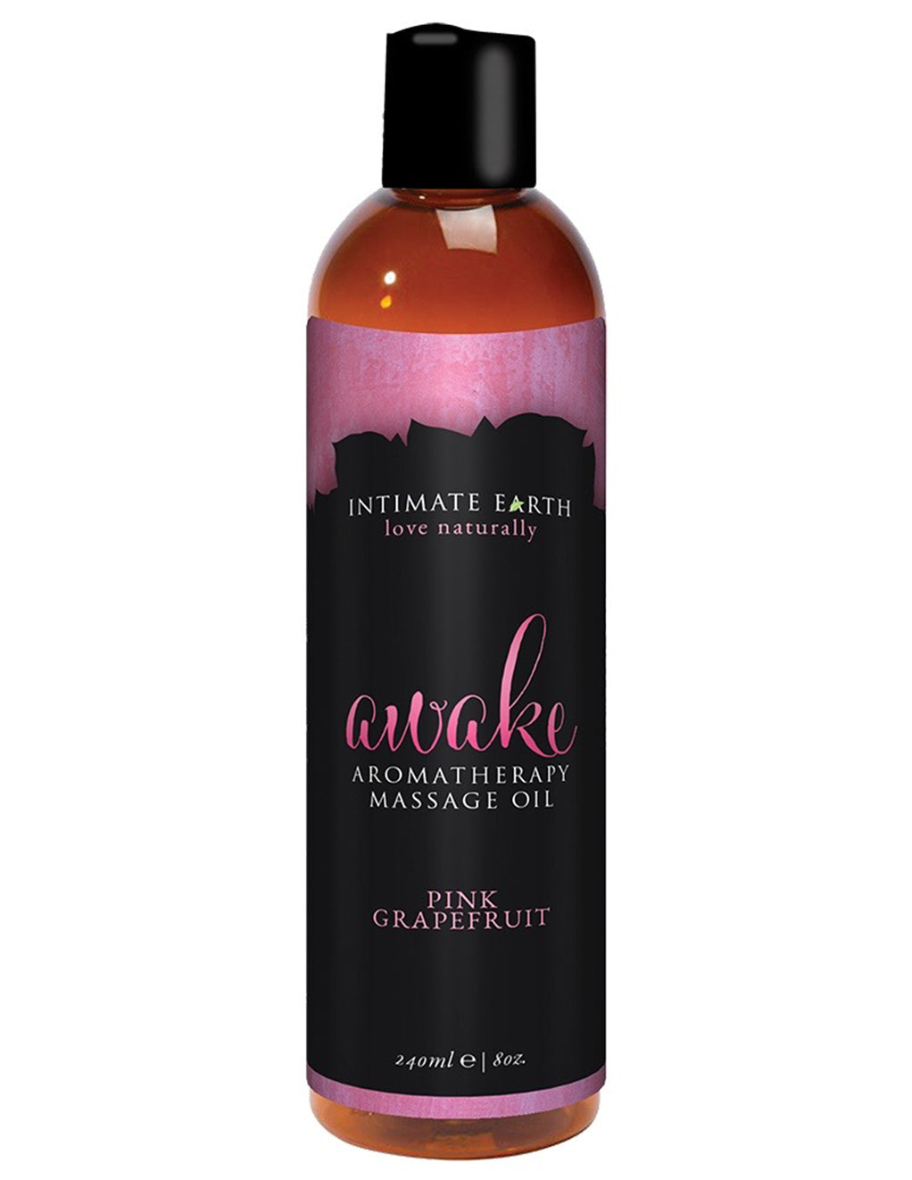 Intimate Earth Awake Massage Oil- Front