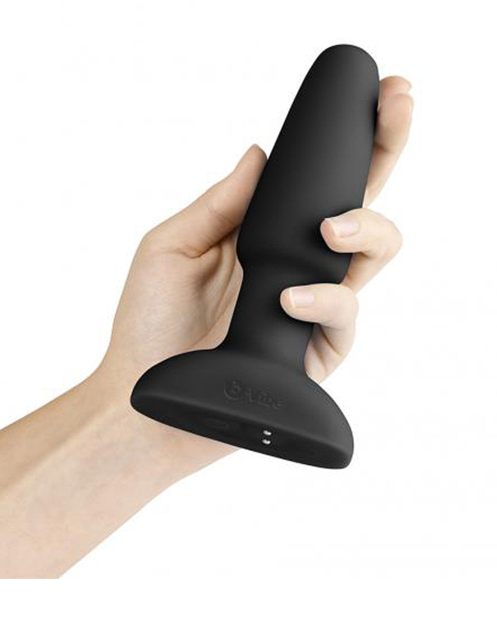 B-Vibe Rimming Plug- Black- In hand