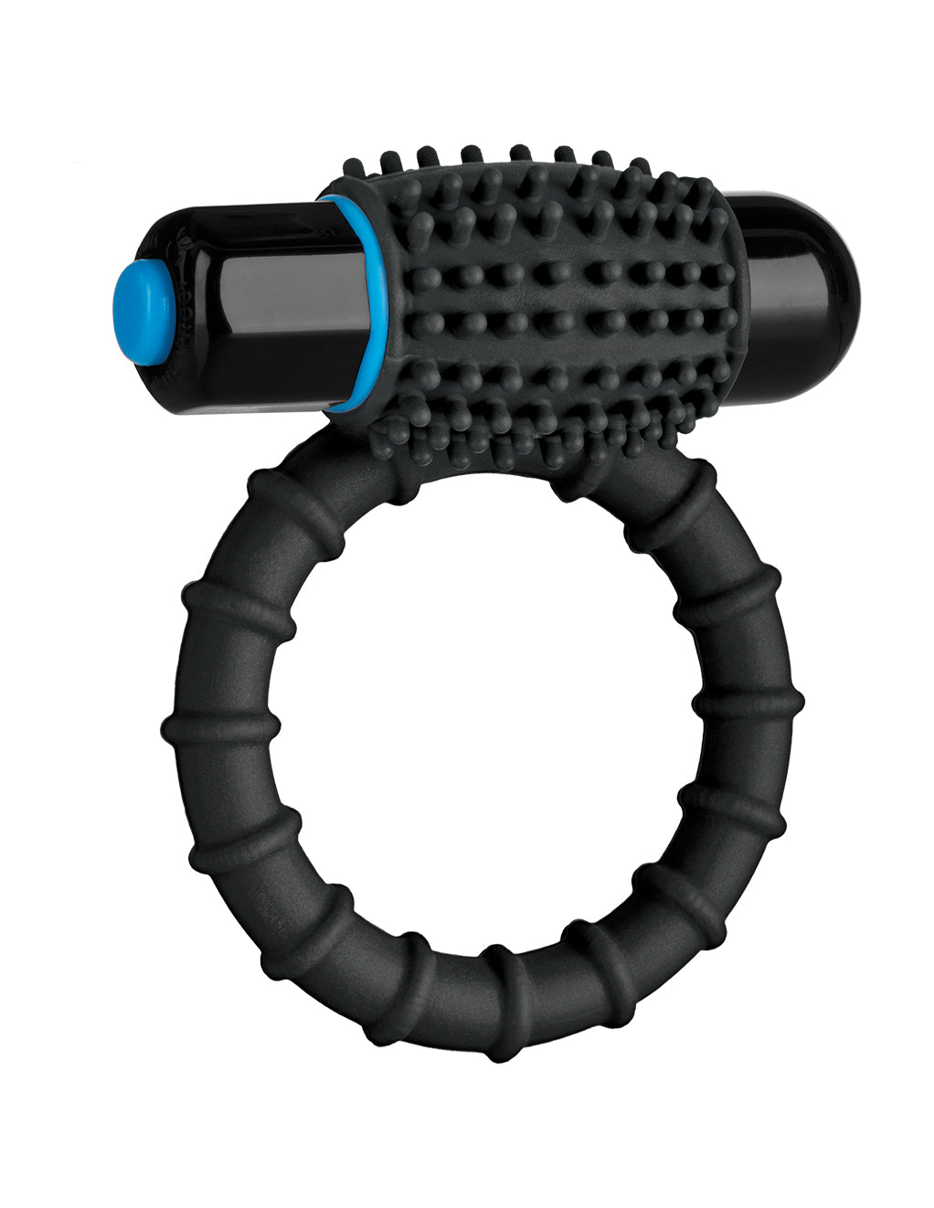 Optimale Vibrating C-Ring- Black- Front