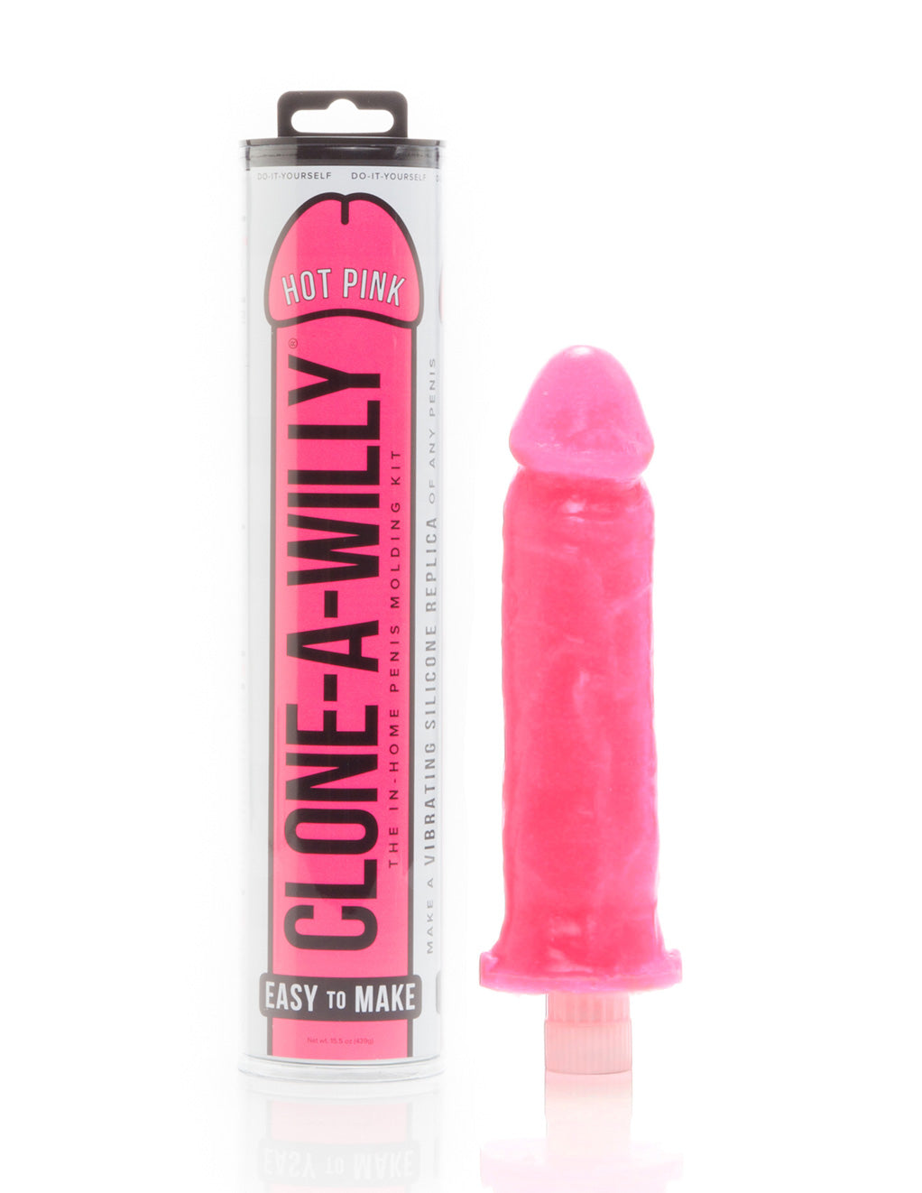 Clone A Willy Dildo Molding Kit - Hot Pink - Box w/Demo