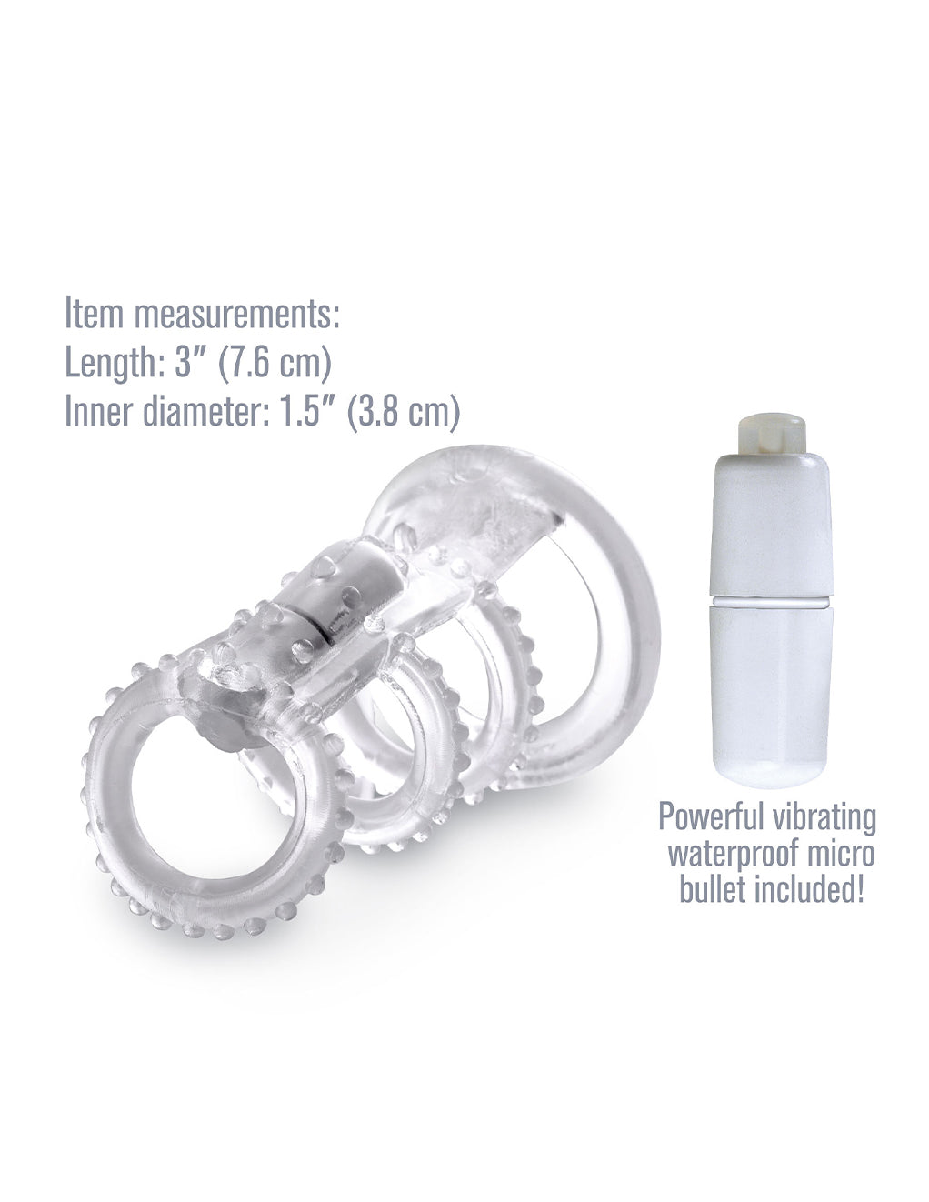 Fantasy Xtensions Vibrating Cock Cage