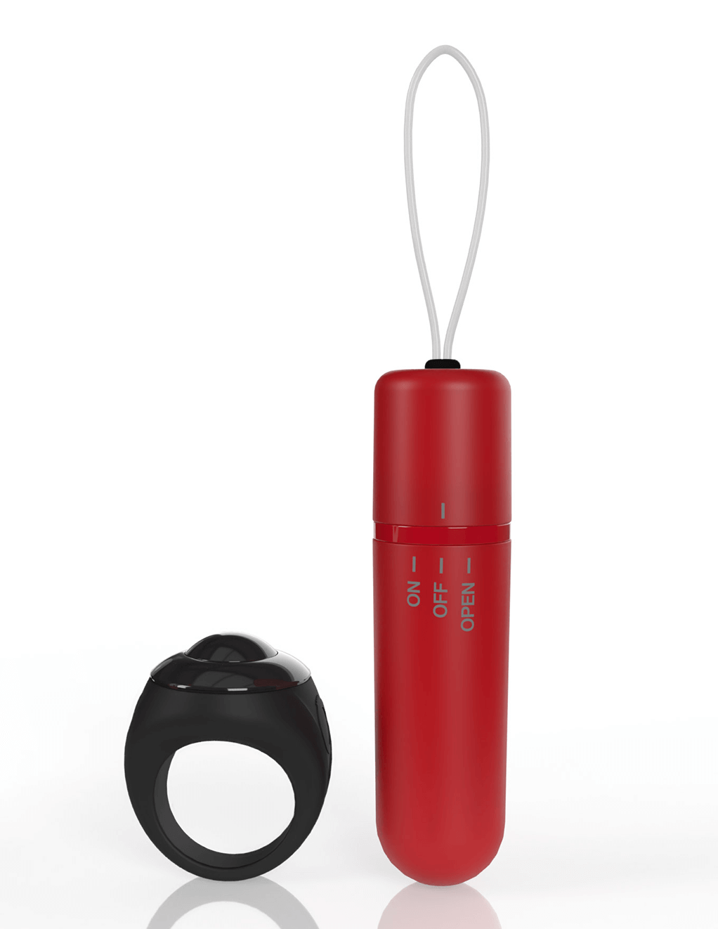 Screaming O 4T Vibrating Panty - Red - Vibes