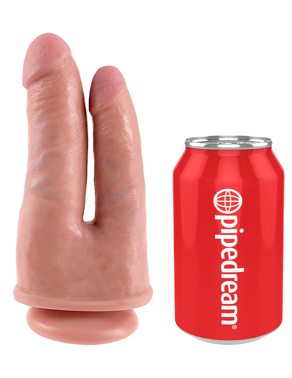 King Cock 6 inch Double Penetrator- Sized by Can