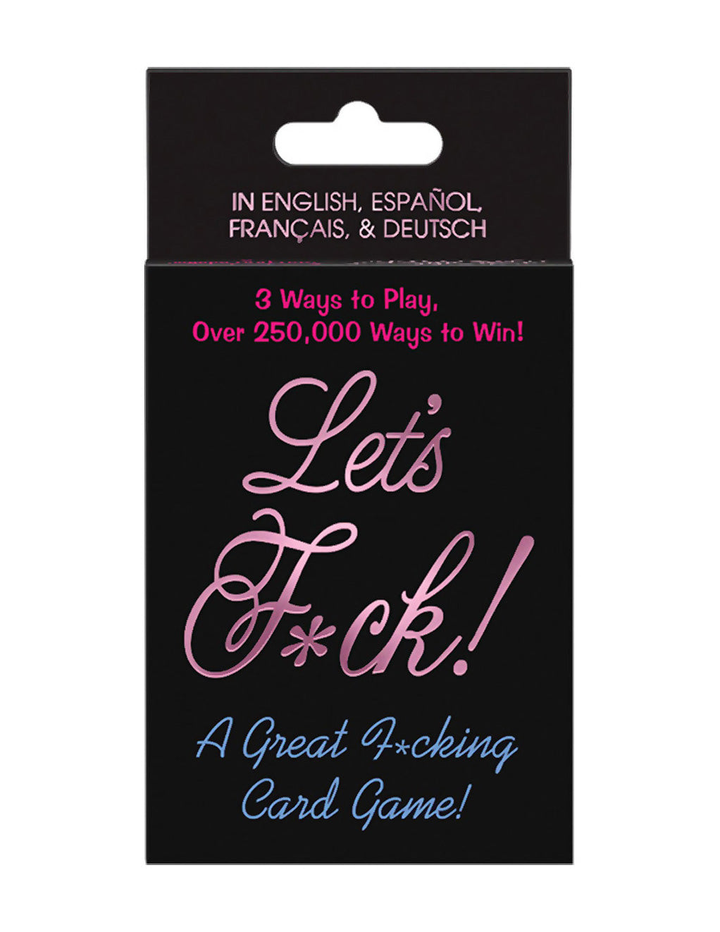 Kheper Games Let's Fuck Card Game Box