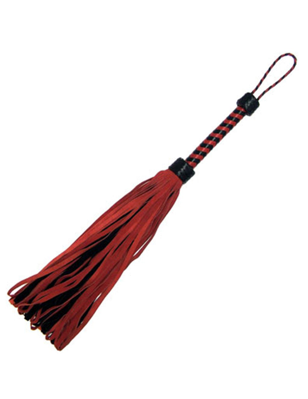 Kookie International Suede Loop Flogger- Red- Front