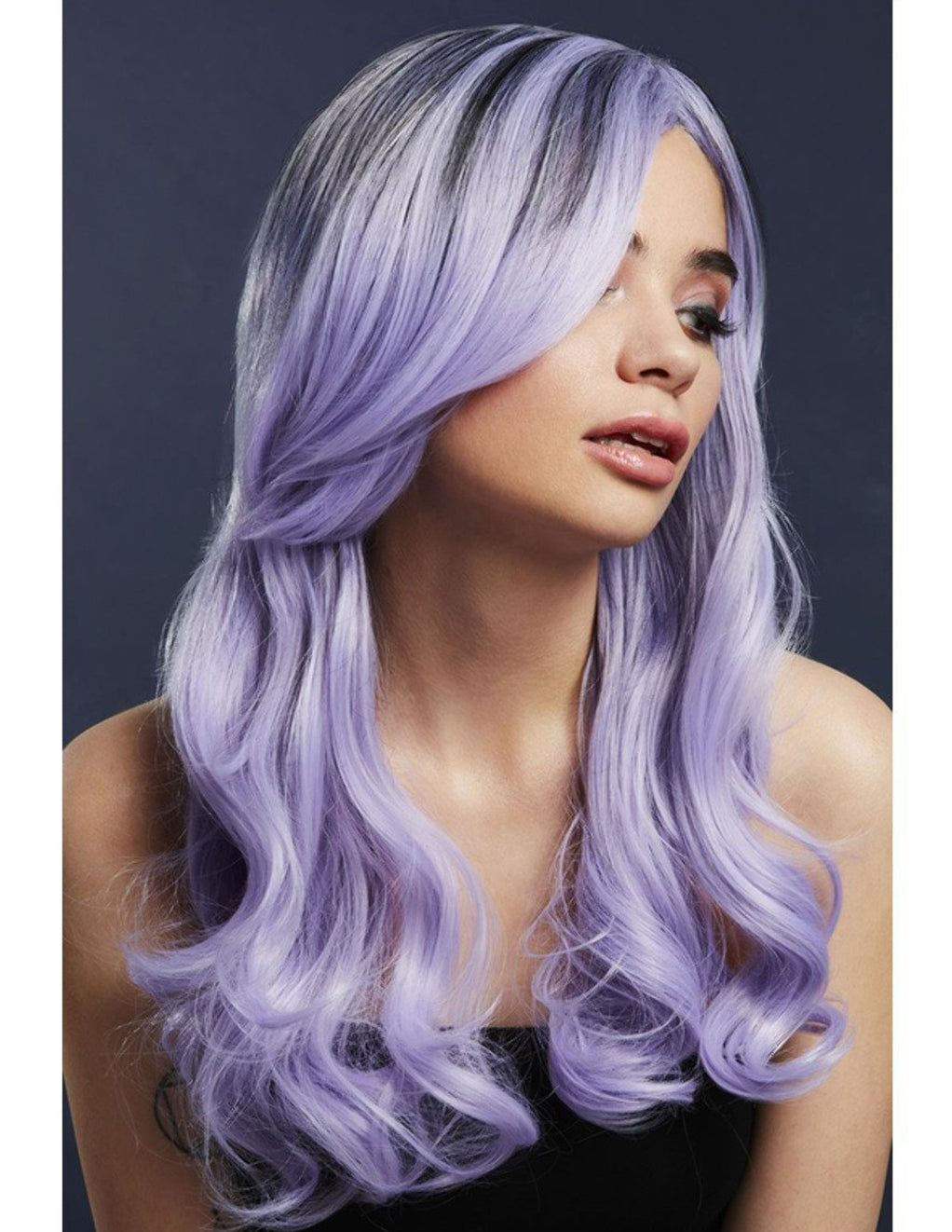 Fever Khloe Wig- Lilac- Front