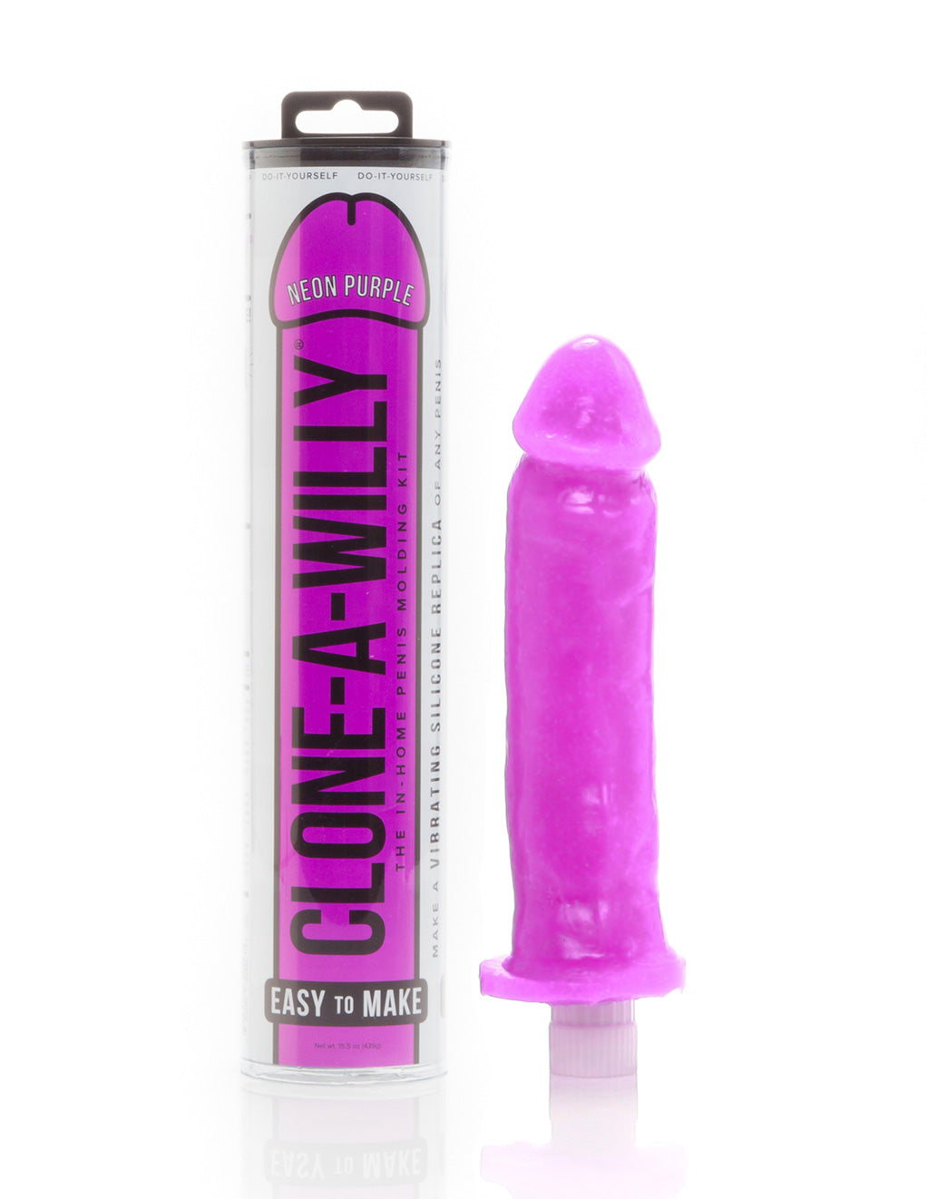 Clone A Willy Dildo Molding Kit - Neon Purple - Box w/Demo
