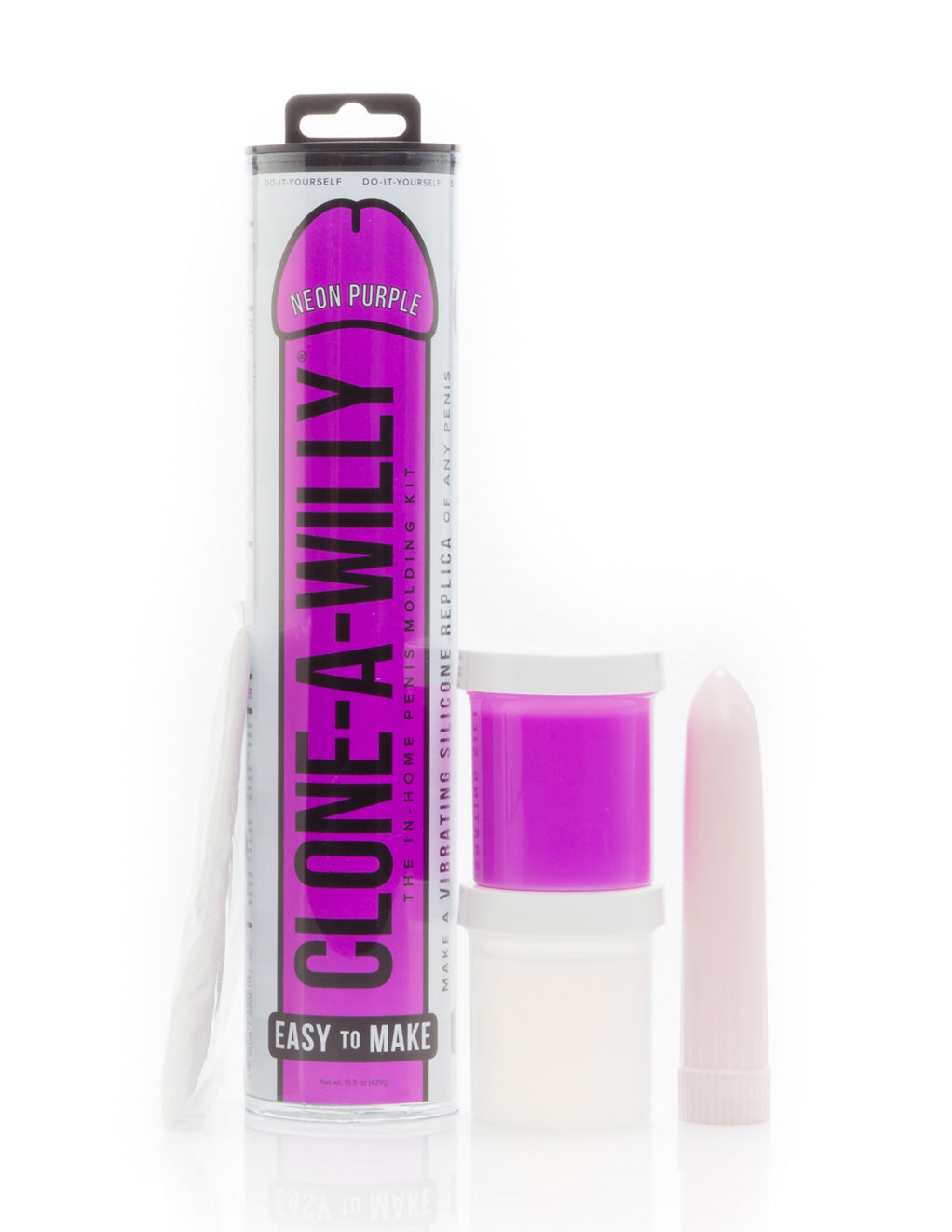 Clone A Willy Dildo Molding Kit - Neon Purple - WITB