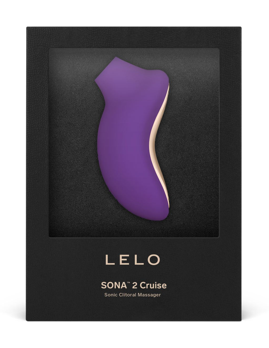 Lelo Sona Cruise 2 Sonic Clitoral Massager- Purple- Box