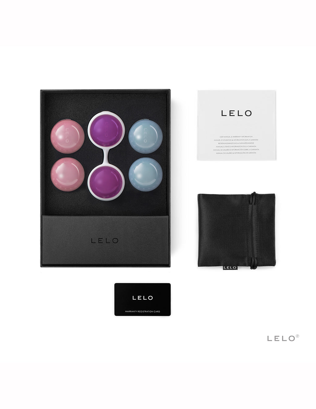 Lelo Beads Plus- Package contents