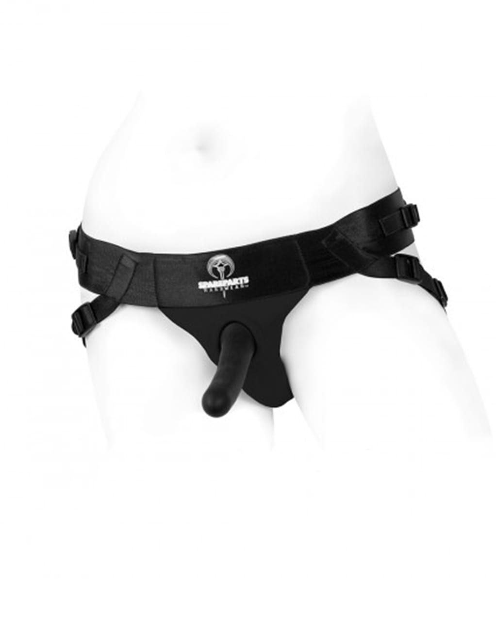 SpareParts Joque Harness- Black- dildo example