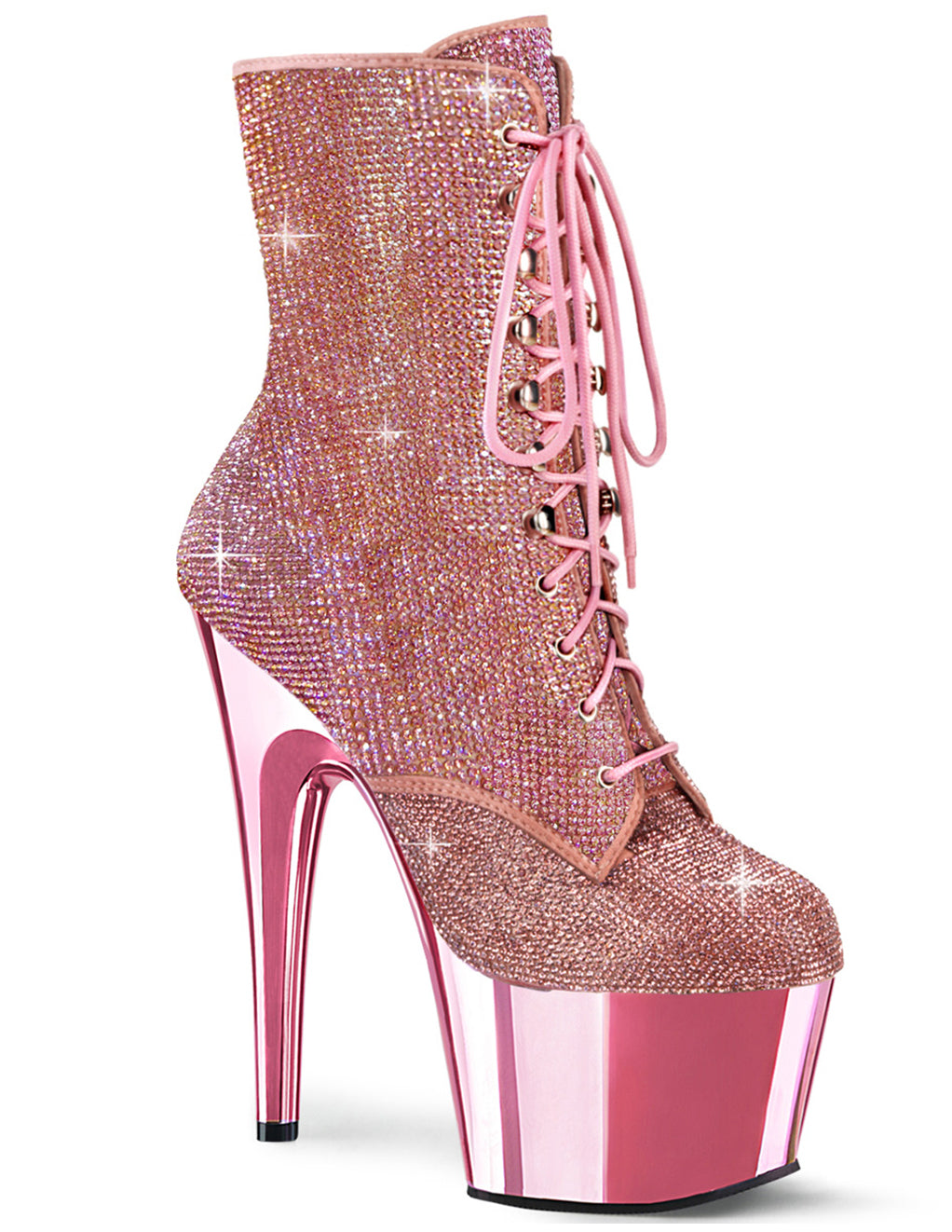 Pleaser Adore 1020CHRS- Pink- Front