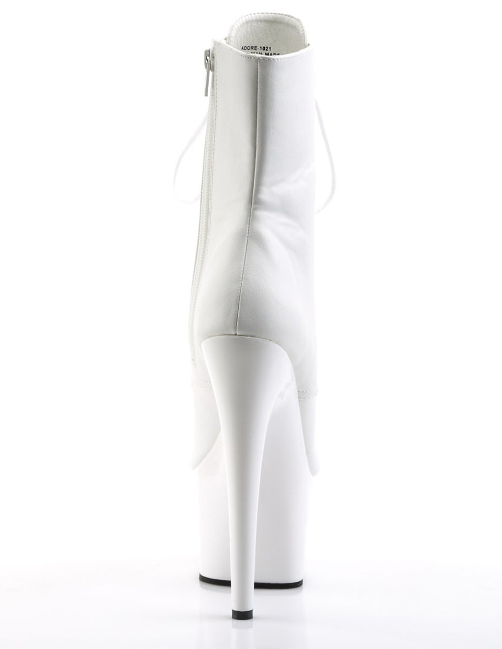 Pleaser Adore 1021- White- back