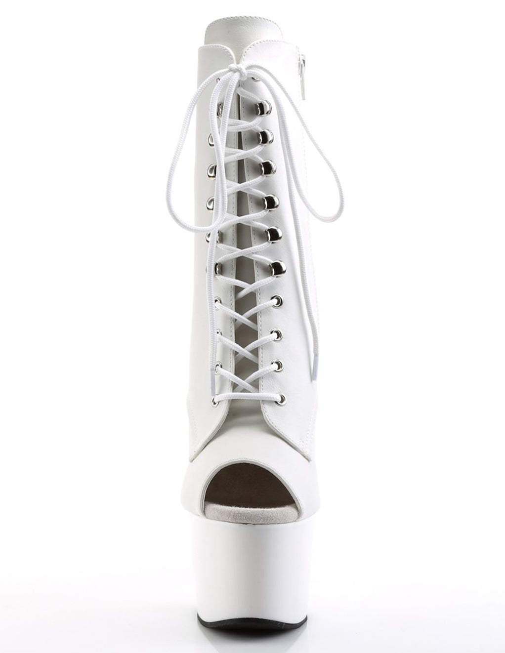 Pleaser Adore 1021- White- Front