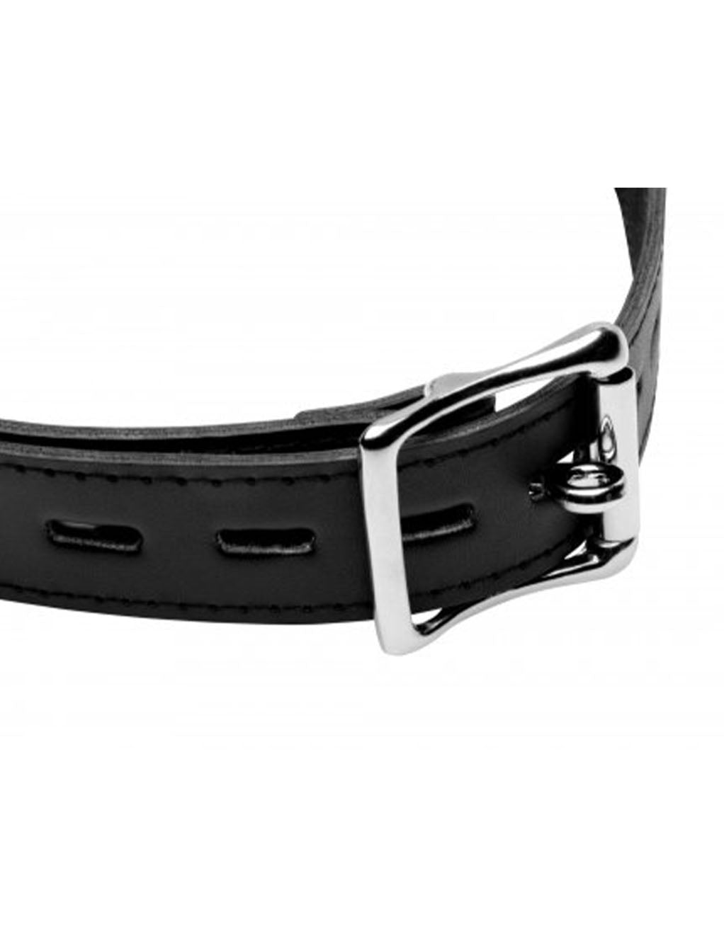 Strict XL Silicone Gag Ball 2 Inch- Buckle