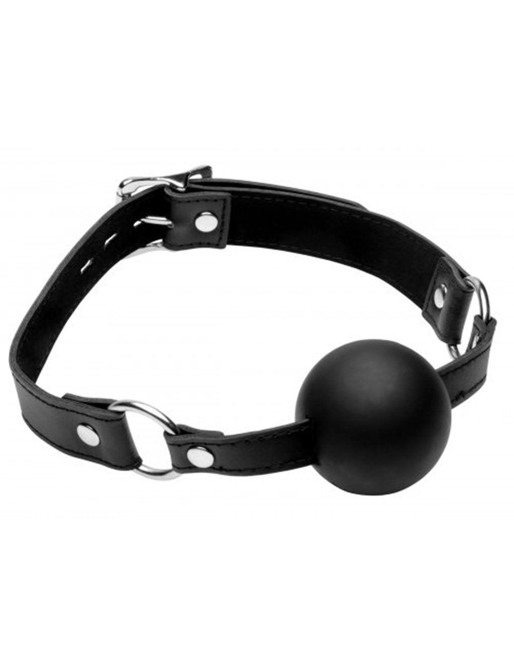 Strict XL Silicone Gag Ball 2 Inch- Front