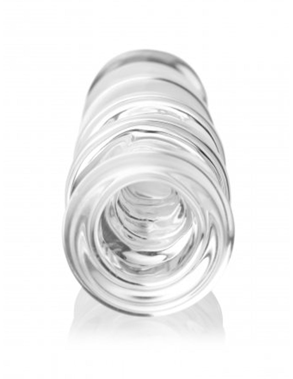 Master Series Drops Anal Link Glass Dildo- bottom