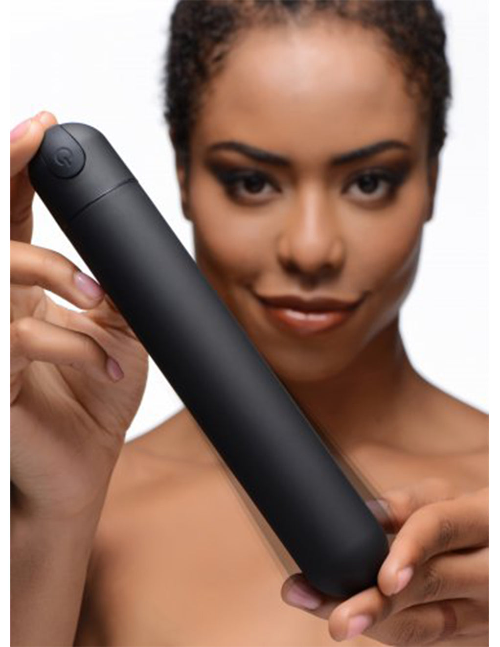 Bang! XL Bullet Vibrator- Black- in hand