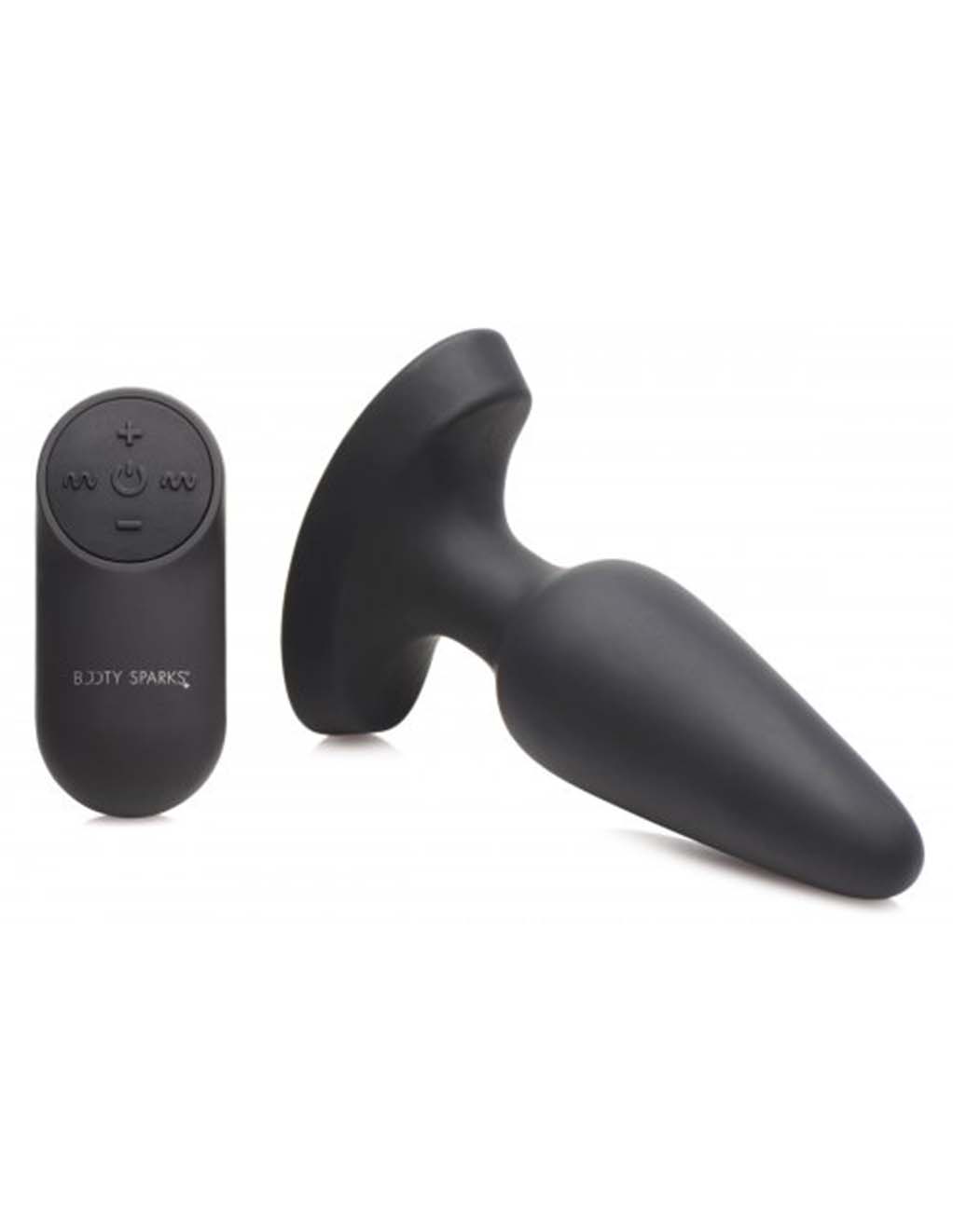 Booty Sparks Remote Laser Heart Plug- Medium