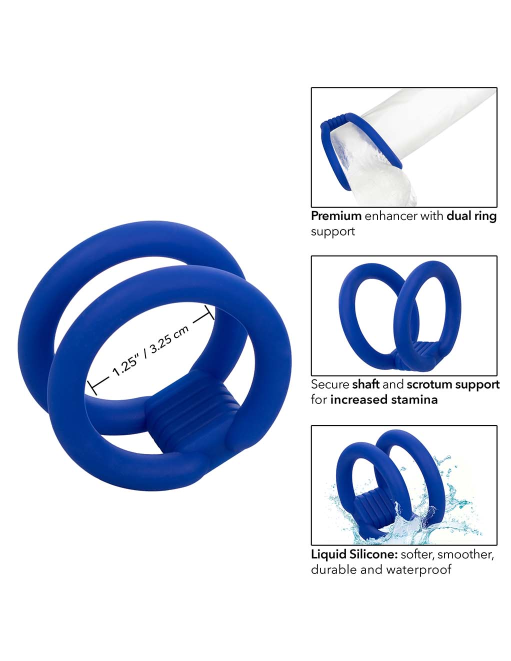 Admiral Dual Cock Cage- Specs