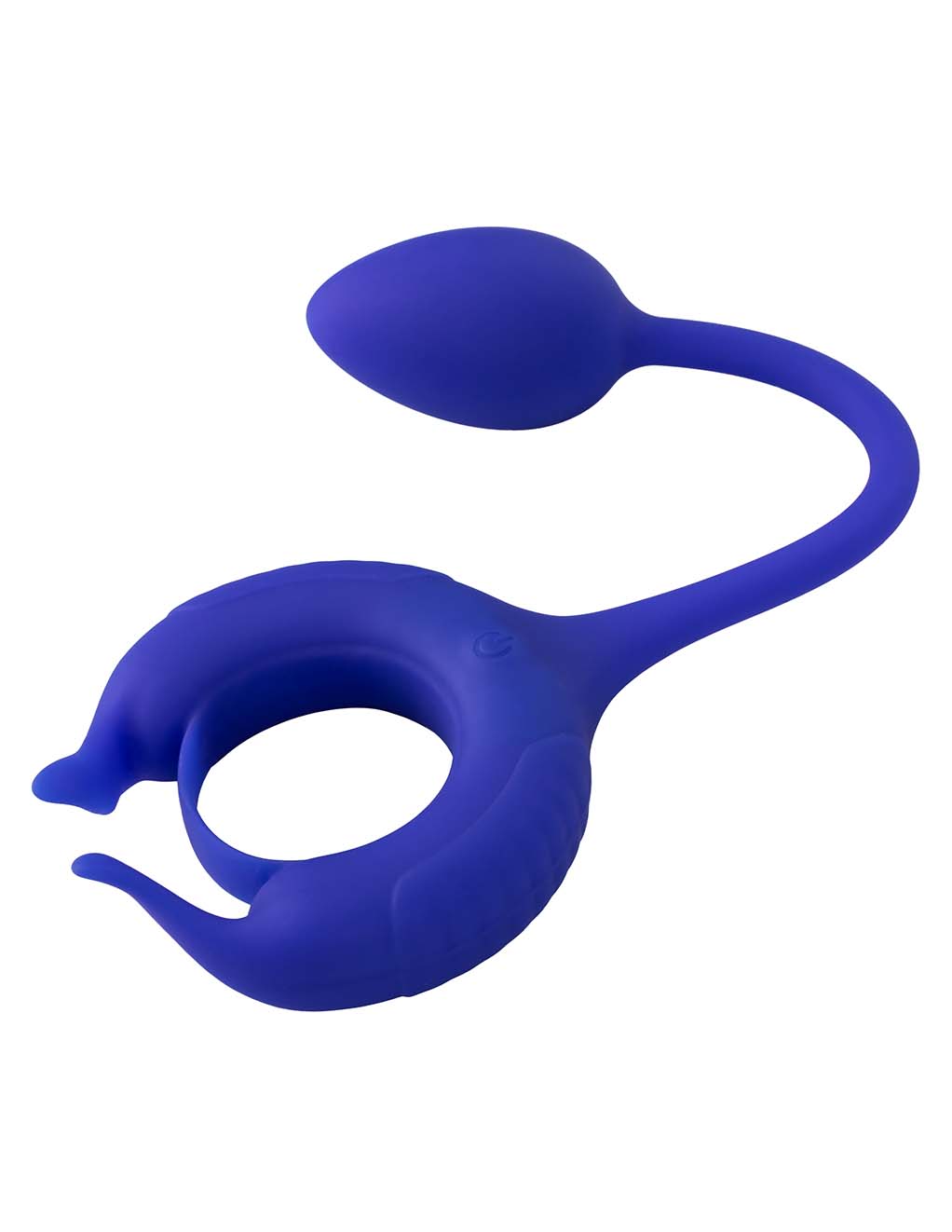 Admiral Plug & Play Weighted Cock Ring- Side Coiled