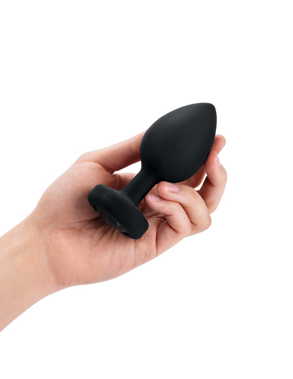 B-Vibe Vibrating Jewel Plug XXL- Hand 2