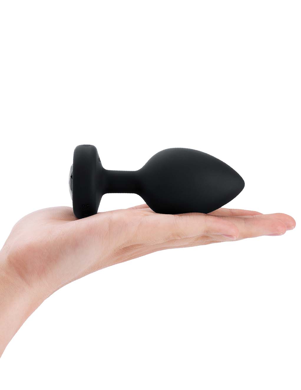 B-Vibe Vibrating Jewel Plug XXL- Hand 5