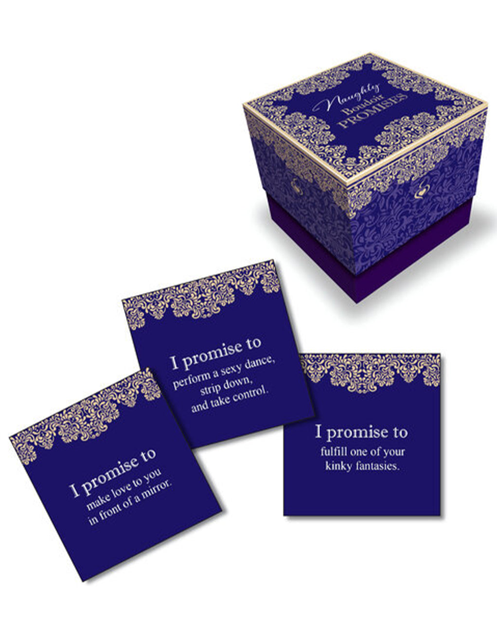 Naughty Boudoir Promises- Front