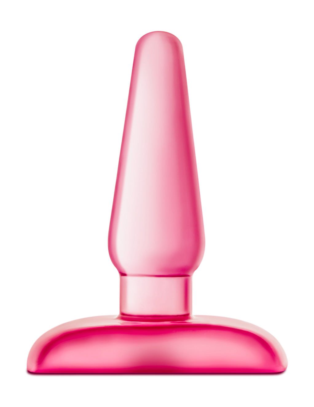 B Yours Eclipse Pleaser Anal Plug- Small- Pink- Front