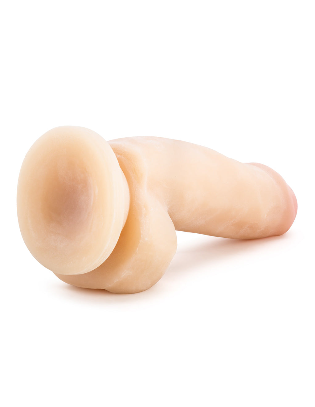 Au Naturel 7" Sensa Feel Fat Boy- Vanilla- Suction Cup