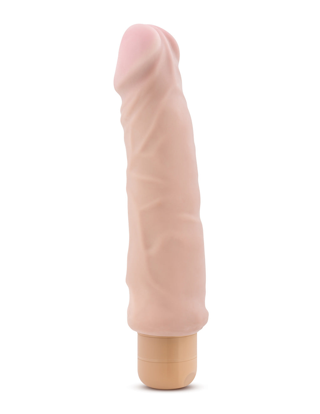 Blush Home Wrecker Vibrating Flesh Dildo - Novelties - Dildo