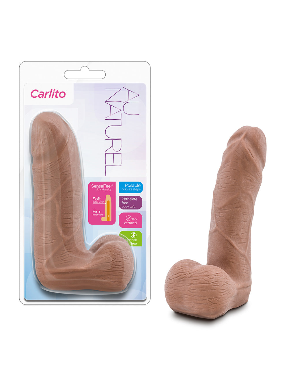 Blush Au Naturel Carlito Dildo - Novelties - Dildo