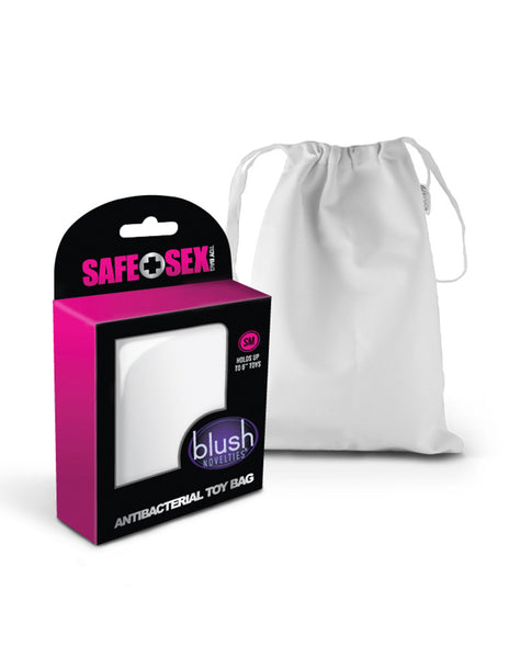 Safe Sex Antibacterial Toy Storage Bag | Toy Storage at Hustler Hollywood Safe Sex Antibacterial Toy Storage Bag | Toy Storage at Hustler Hollywood