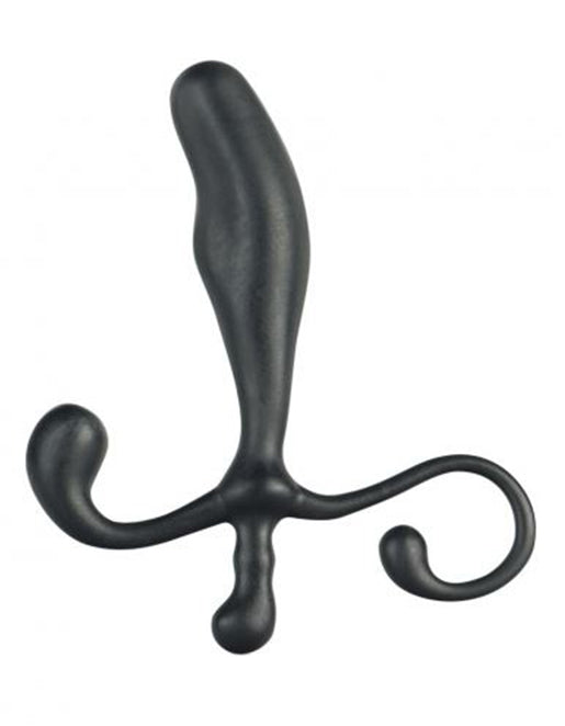 Blue Line Prostate Gear Massager- Novelties - P Spot- Black- Front