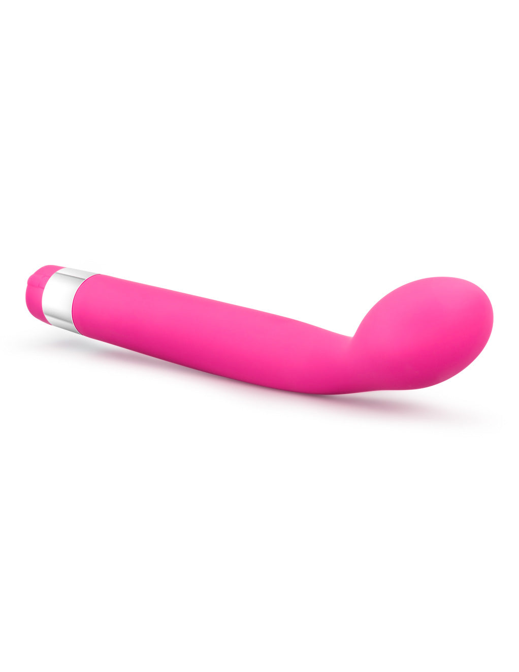 Rose Scarlet G G-spot Vibrator- Pink- Laying down