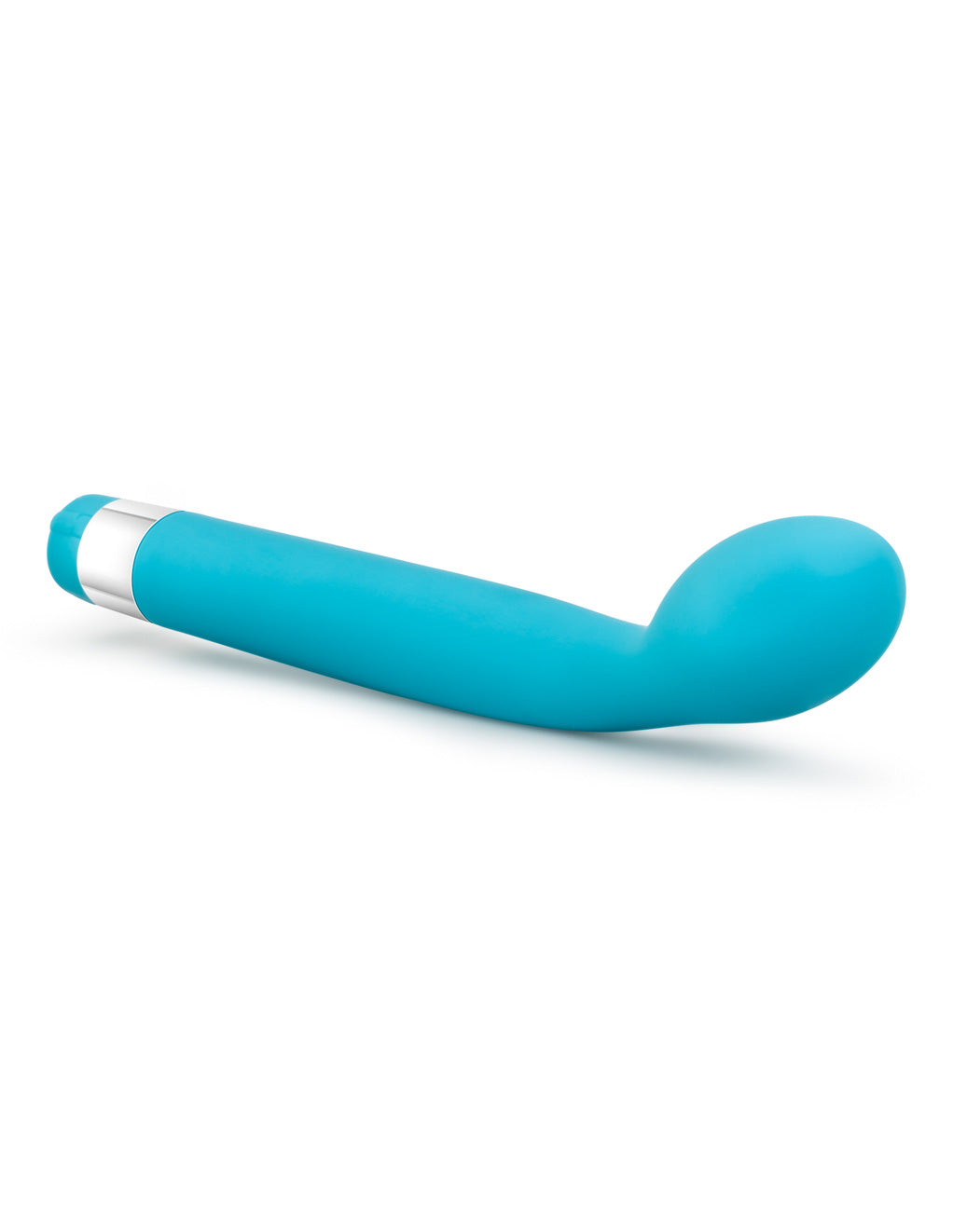 Rose Scarlet G G-spot Vibrator- Blue- Laying down