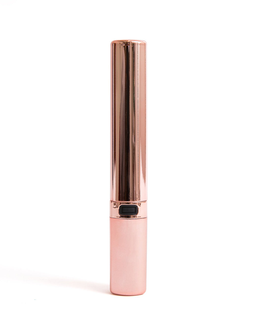 Nu Sensuelle Cache 20 Function Vibrator- Rose Gold- Front Closed