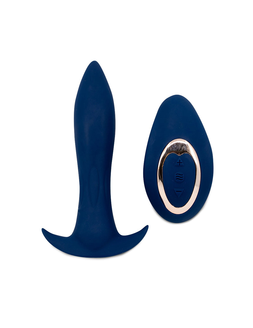 Nu Sensuelle Power Plug w/ Remote- Navy Blue- Front
