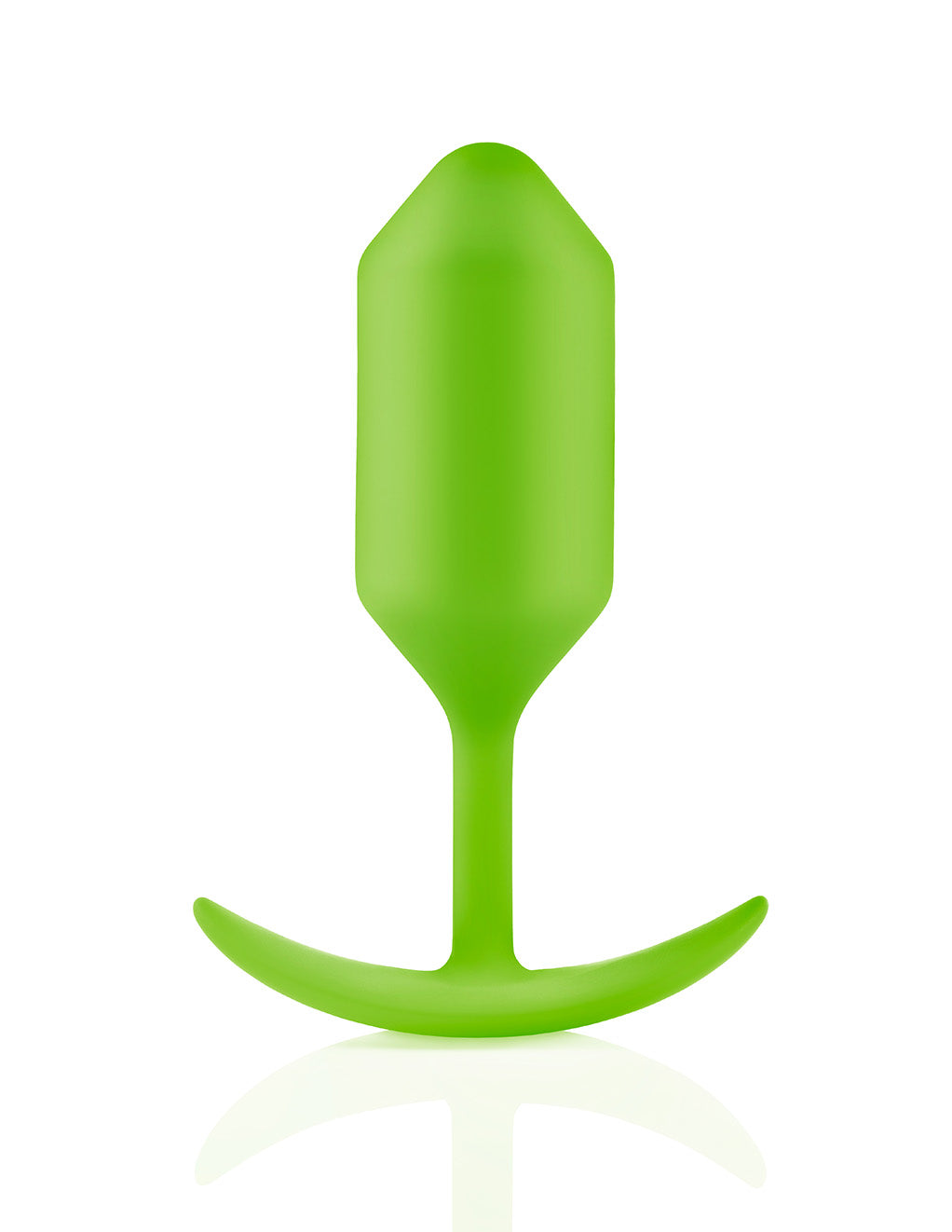 B-Vibe Snug Plug 3 Large- Lime- Front