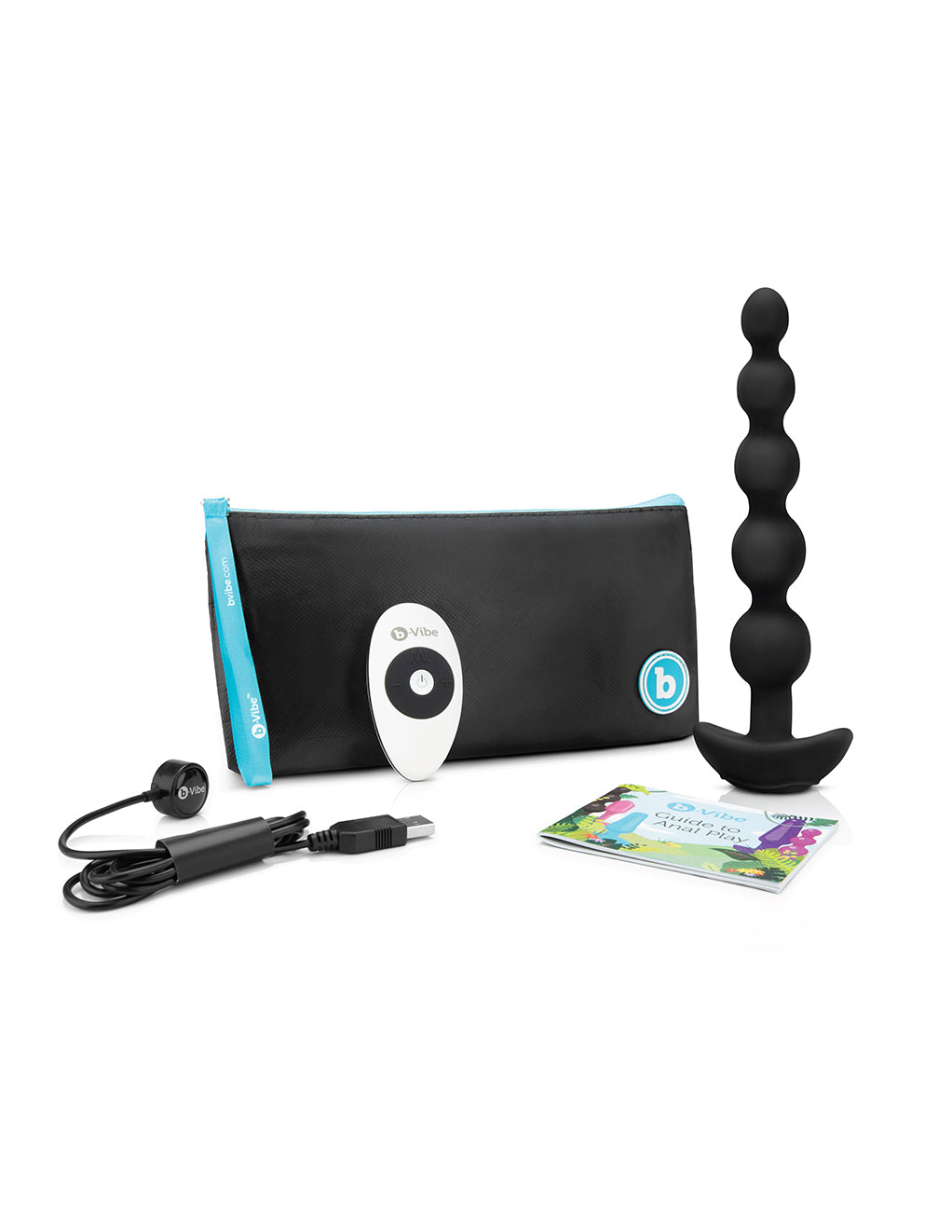 B-Vibe Cinco Anal Beads- Box contents