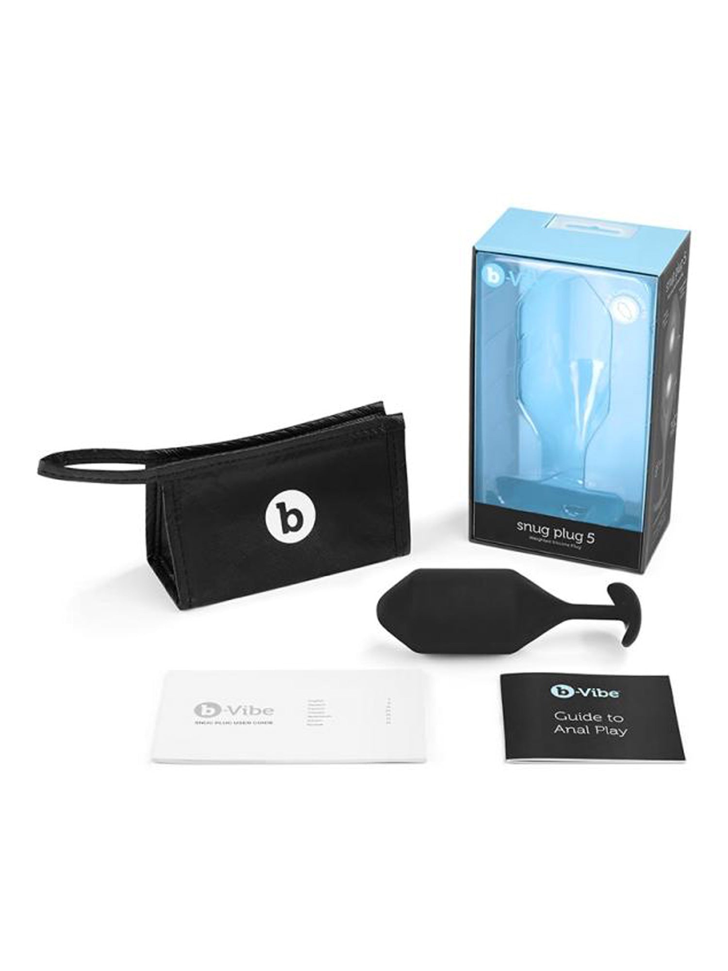 BVibe Snug Plug 5 Box And Accessories