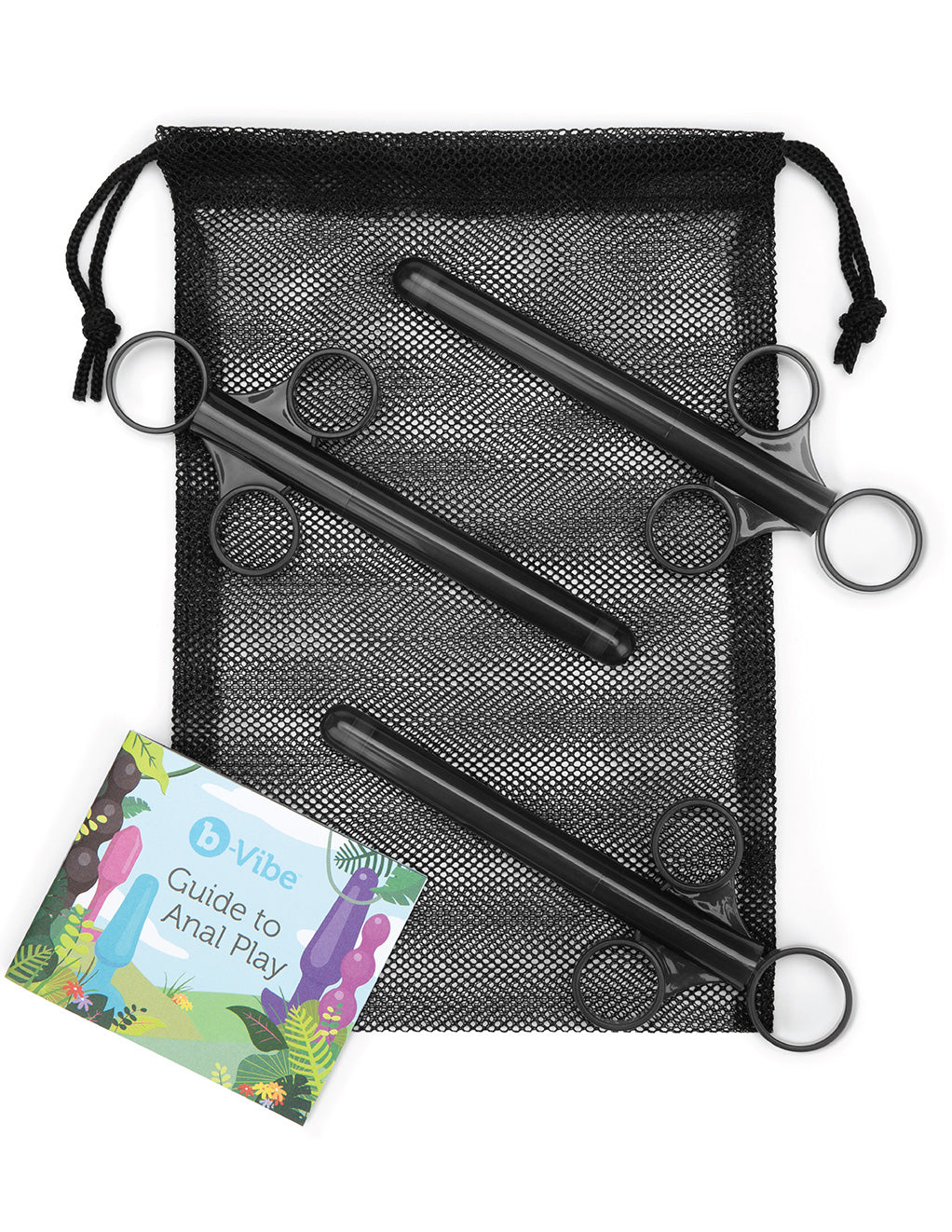 B-Vibe Lubricant Applicator Set- With bag