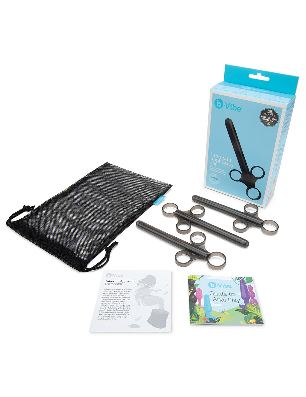 B-Vibe Lubricant Applicator Set- With box