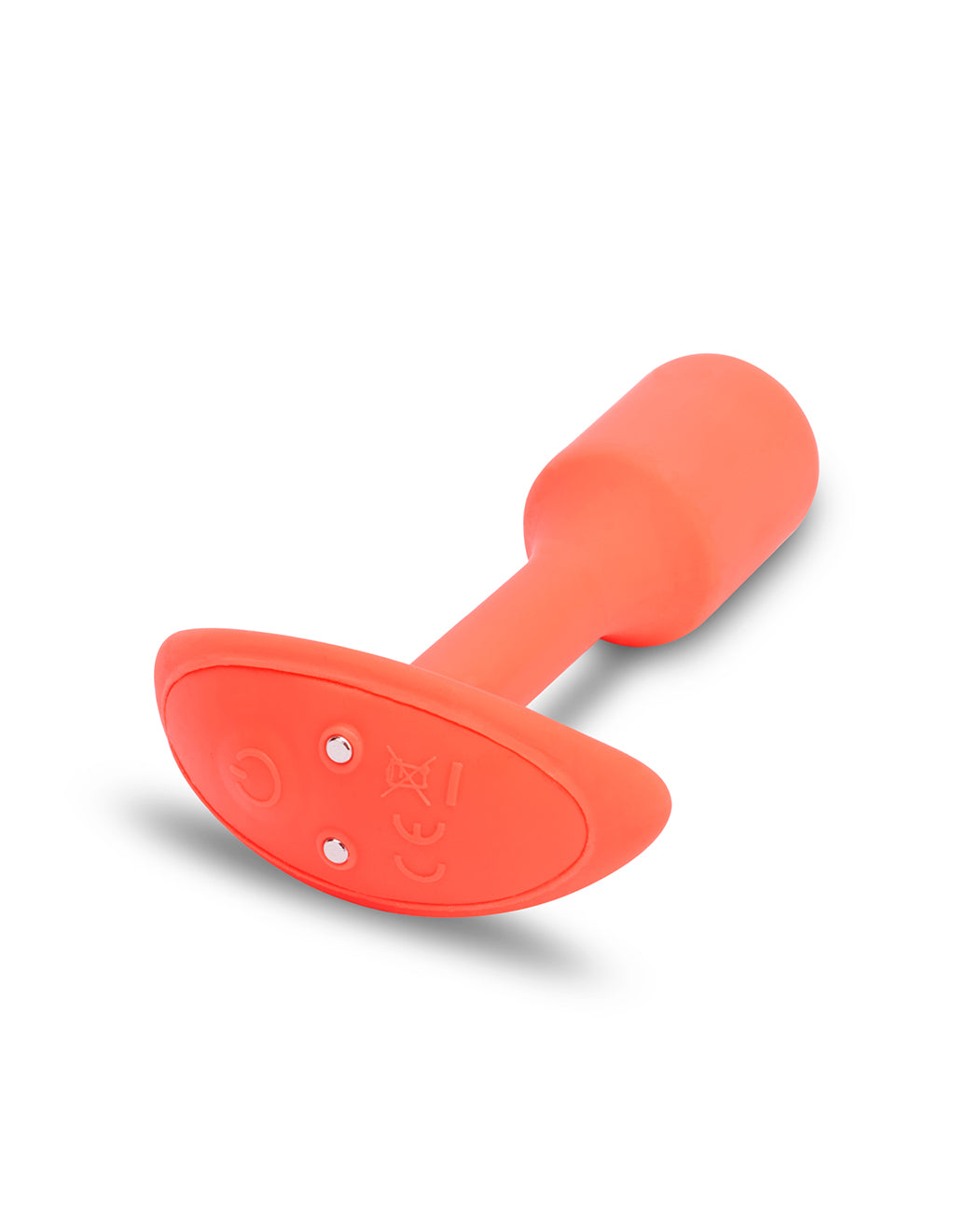 B-Vibe Vibrating Snug Plug 1 Small- Bottom Angle