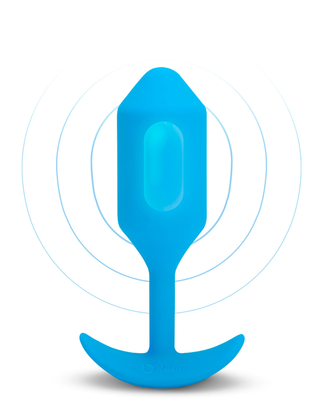 B-Vibe Vibrating Snug Plug 3 Large- Vibration diagram