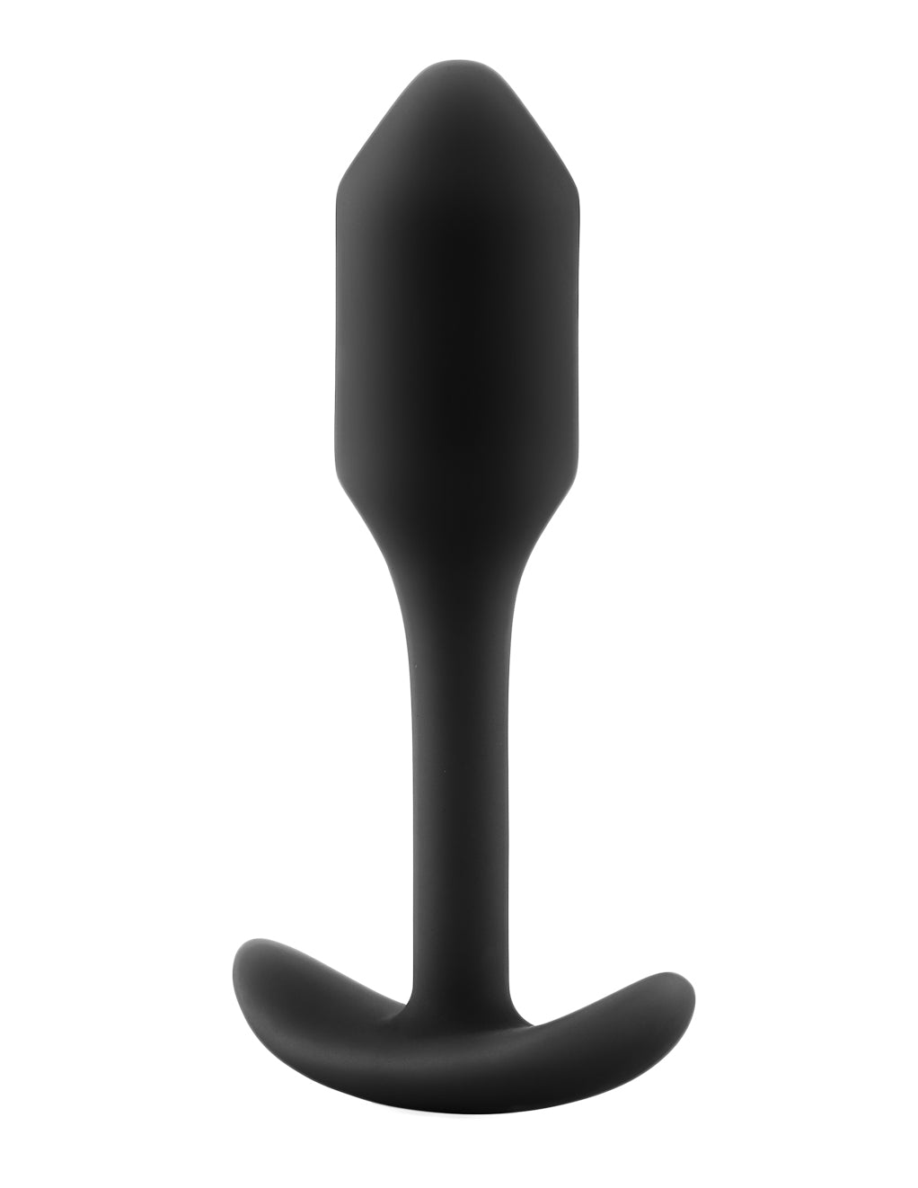 B-Vibe Snug Plug 1- Black- Front