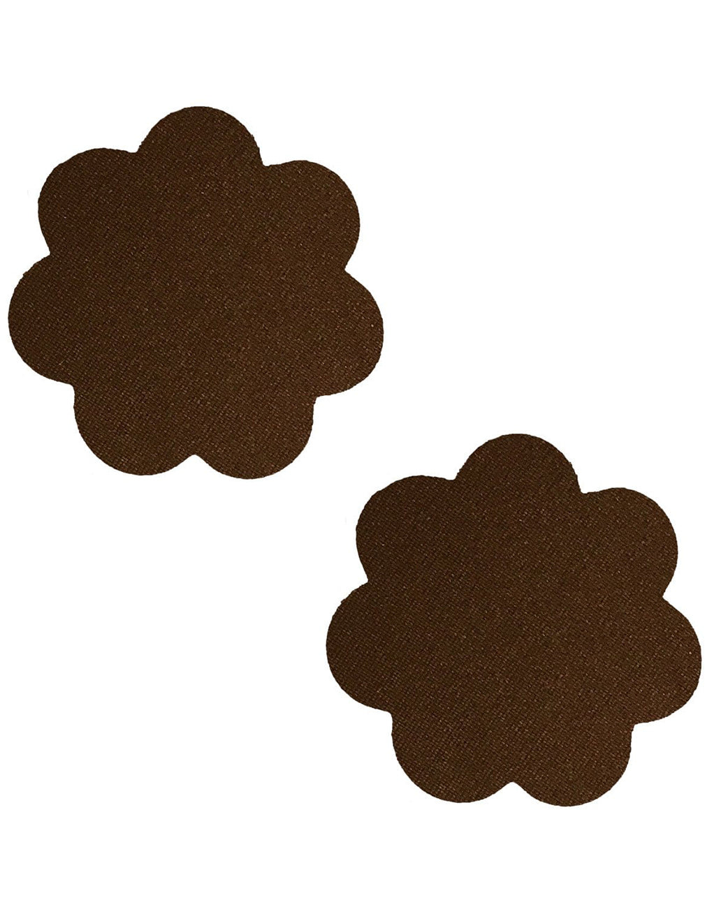 Neva Nude Nude Petal Pasties- Chocolate- Front