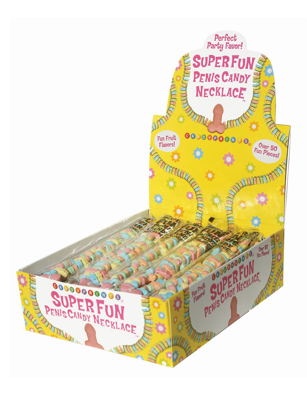 Super Fun Penis Candy Necklace- Box