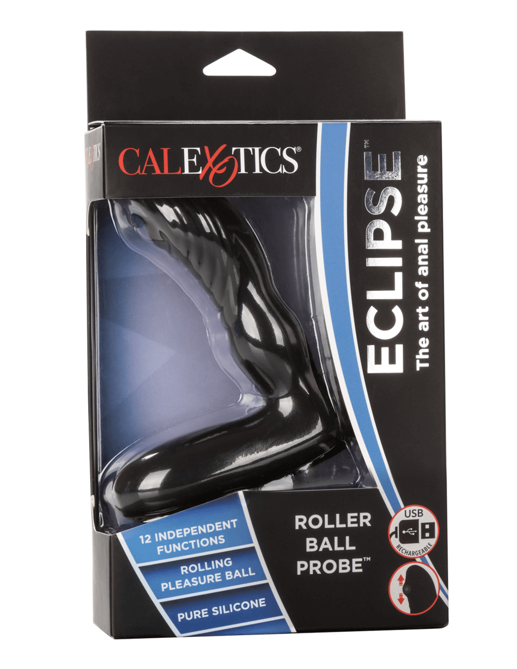 CalExotics Eclipse Roller Ball Prostate Probe - Box Front